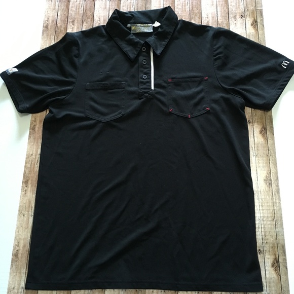 Shirts | Mcdonald Black Uniform Shirt 